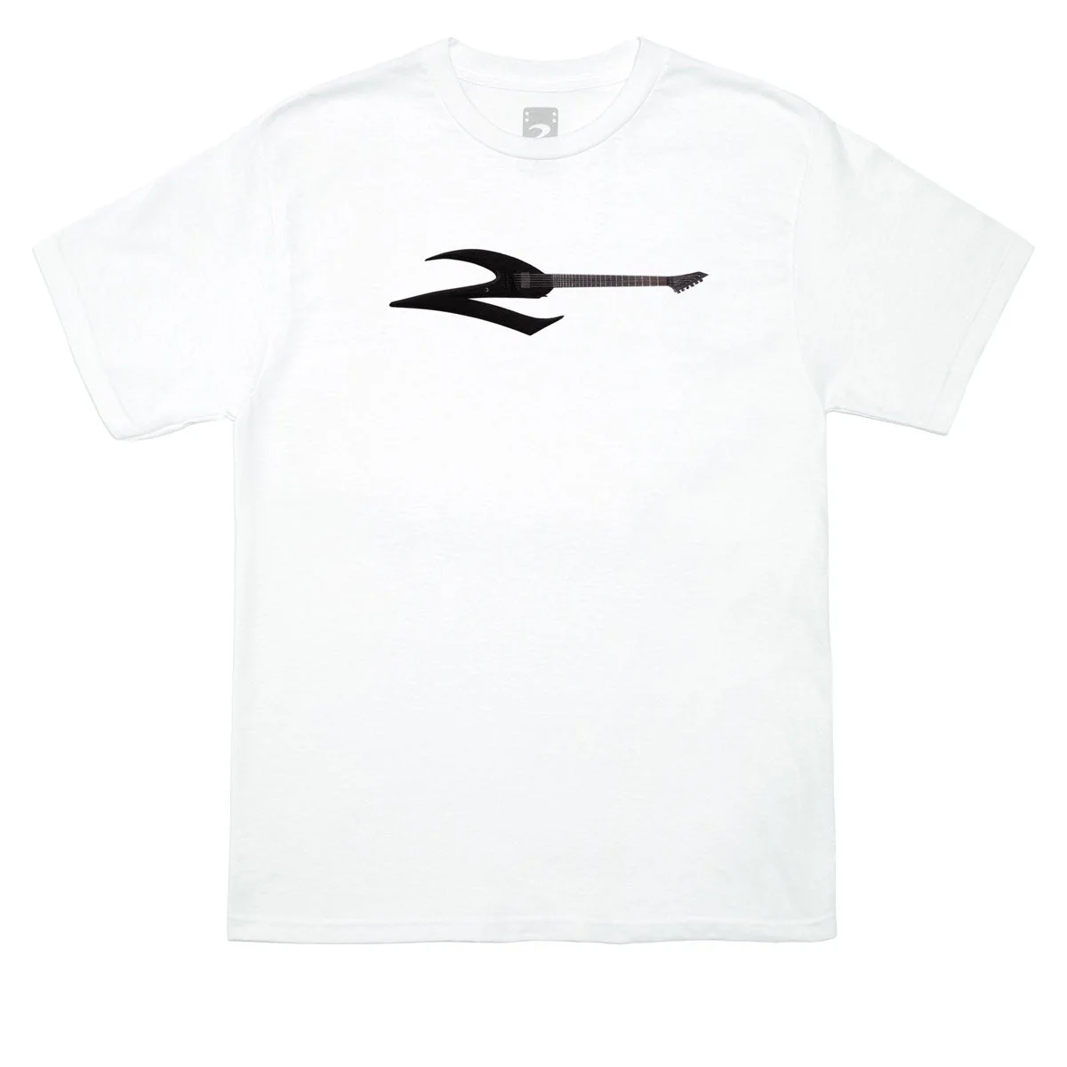 2 Riser Pads Guitar T-Shirt - White