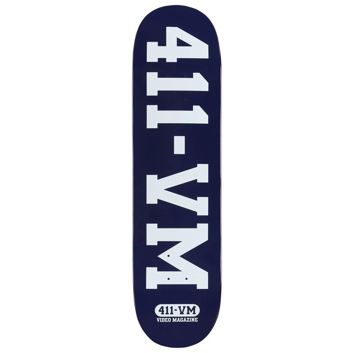 411VM Athletic Skateboard Deck - Navy - 8.25"