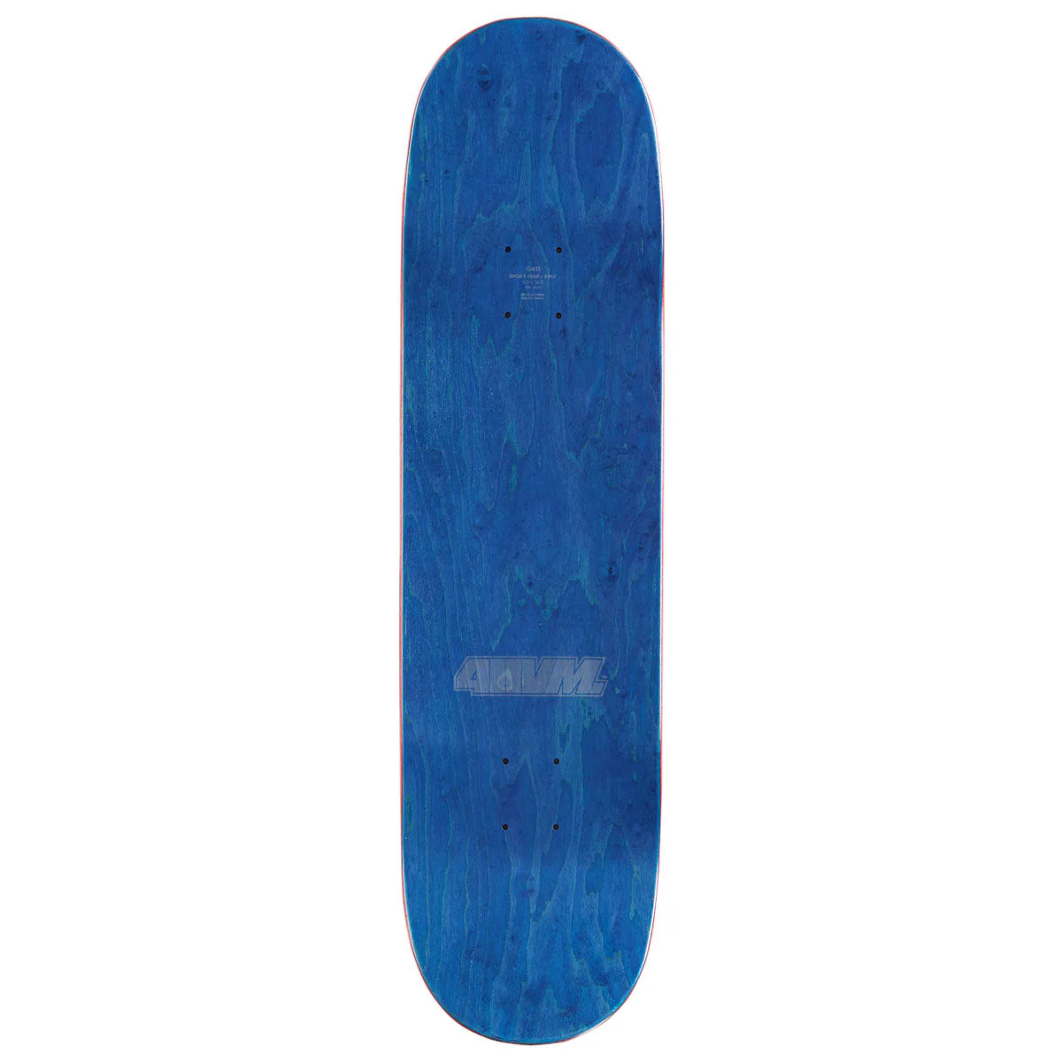 411VM Athletic Skateboard Deck - White - 8.50" - Image 2