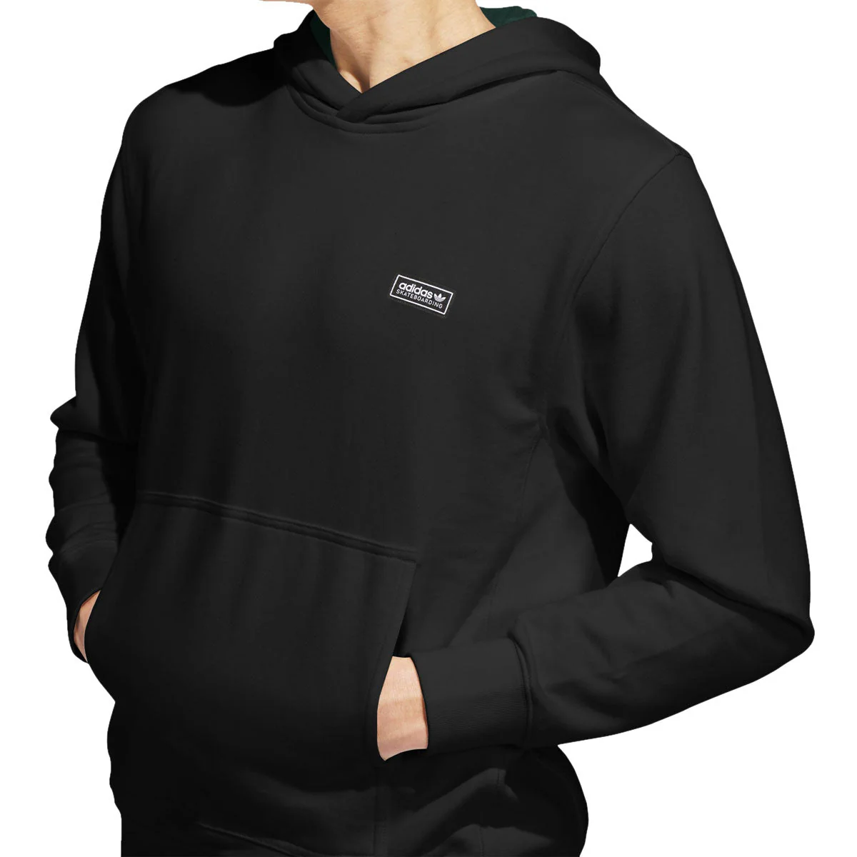 Adidas Gonz Head Hoodie - Black/Aurora Ivy - Image 4