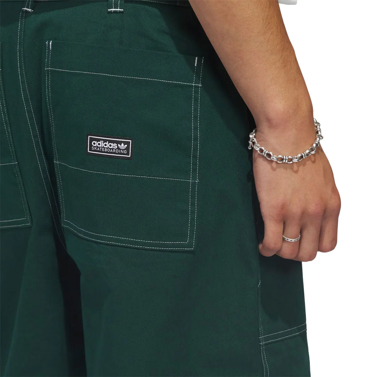 Adidas Gonz Shorts - Aurora Ivy - Image 4
