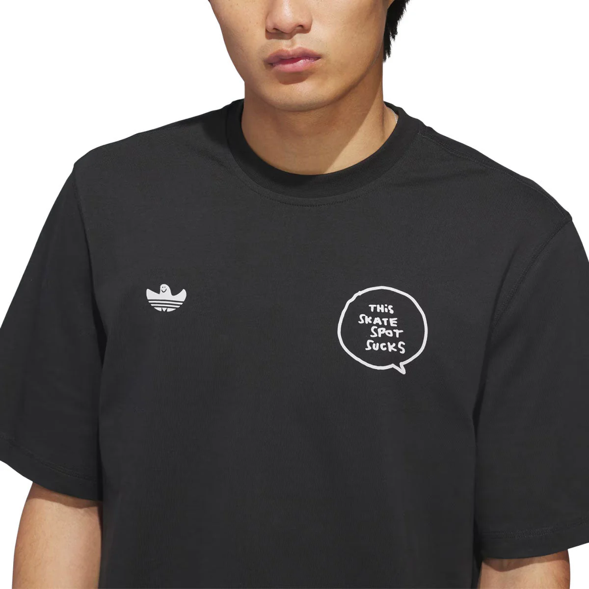 Adidas Gonz Spot T-Shirt - Black/Ice Purple - Image 3