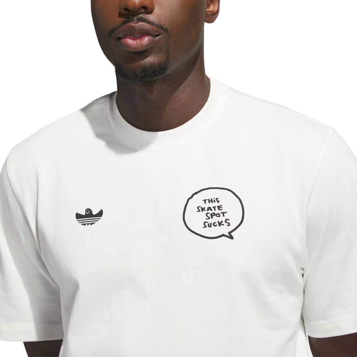 Adidas Gonz Spot T-Shirt - Core White - Image 3