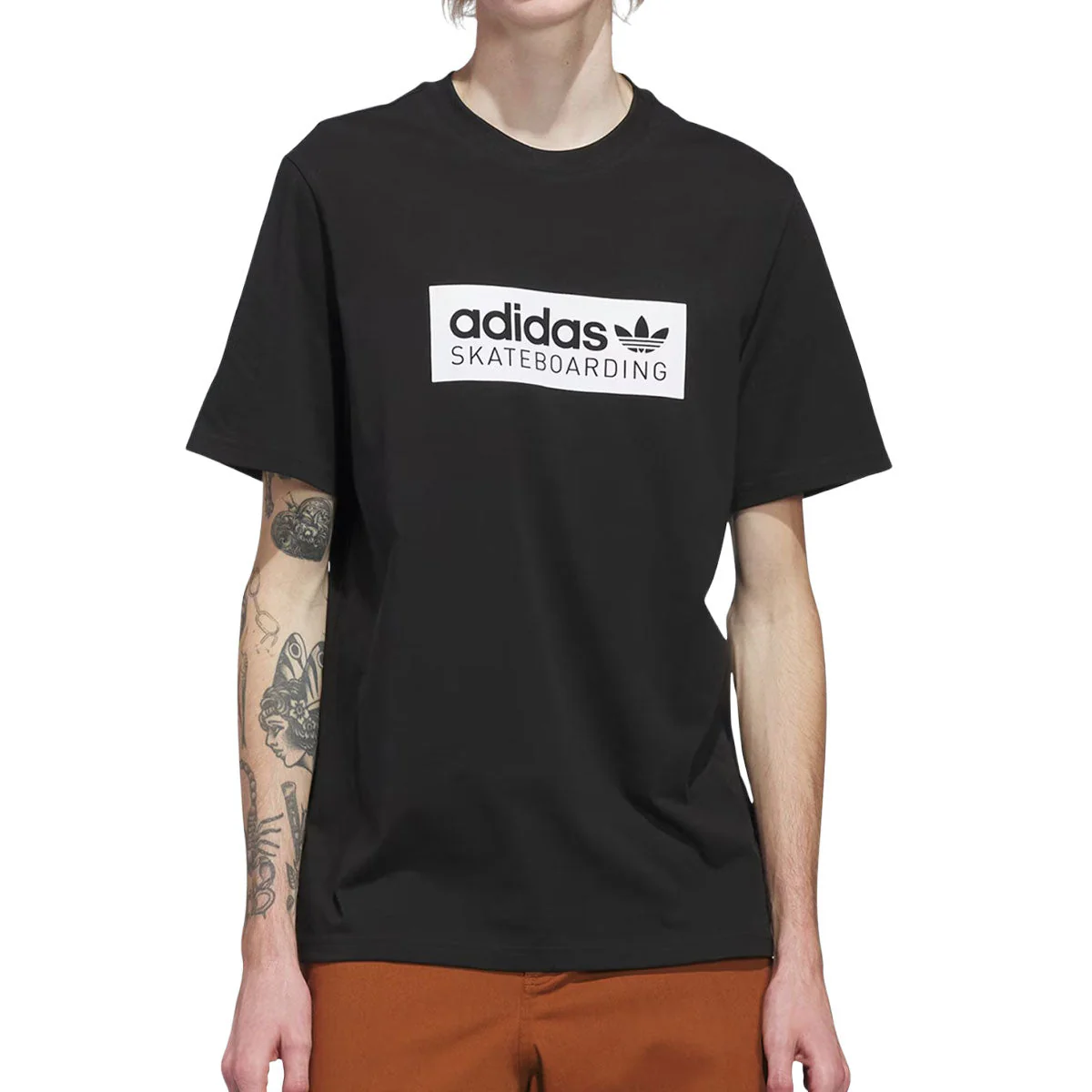 Adidas Skate Logo T-Shirt - Black - Image 2