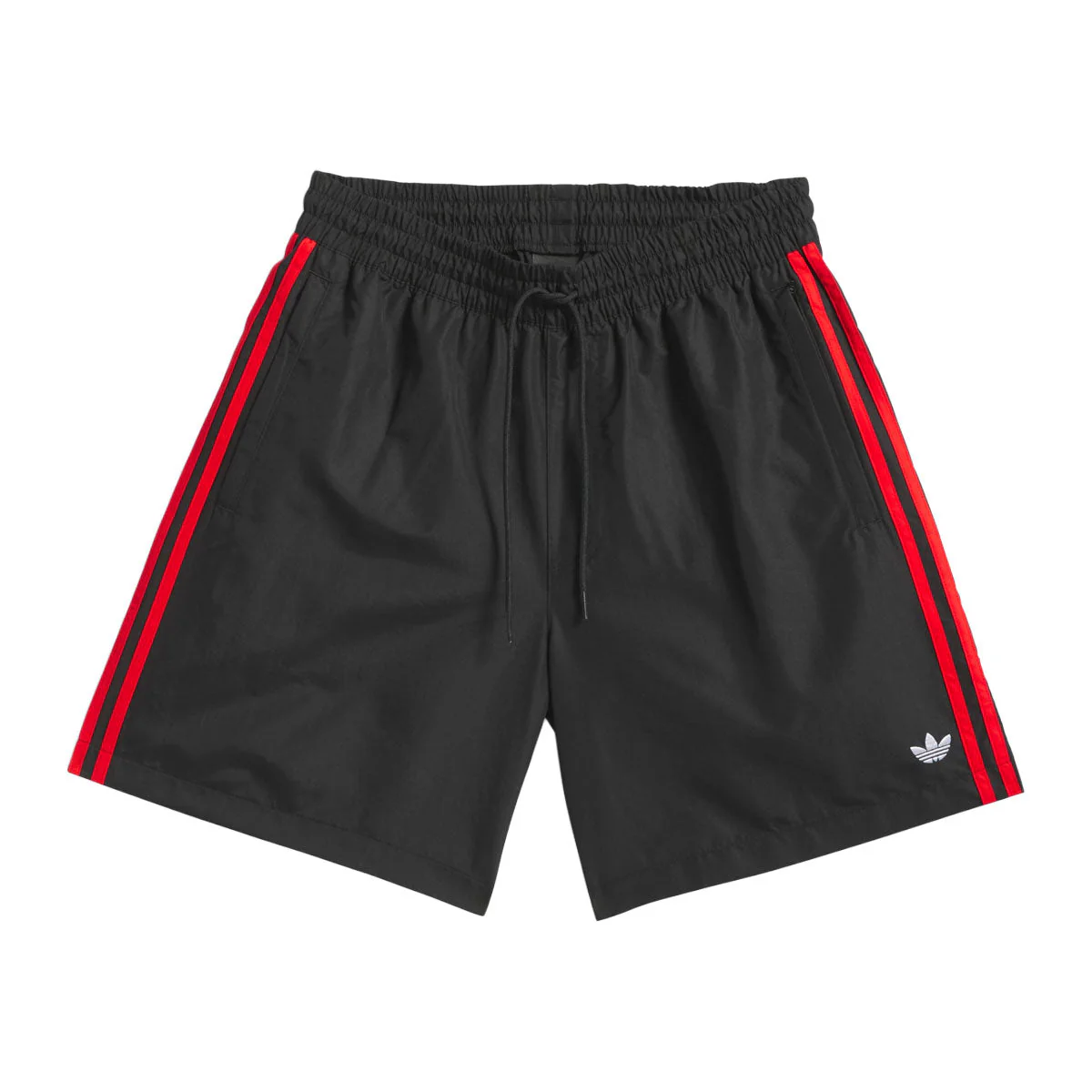 Adidas Skate Water Shorts - Black/White/Red