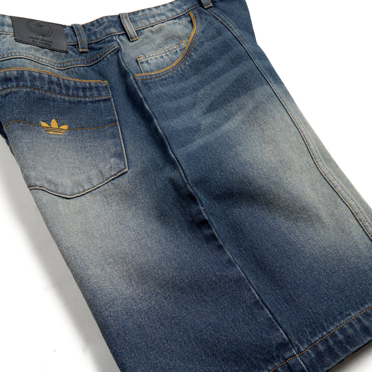 Adidas Tyshawn Denim Shorts - Indigo Denim - Image 4