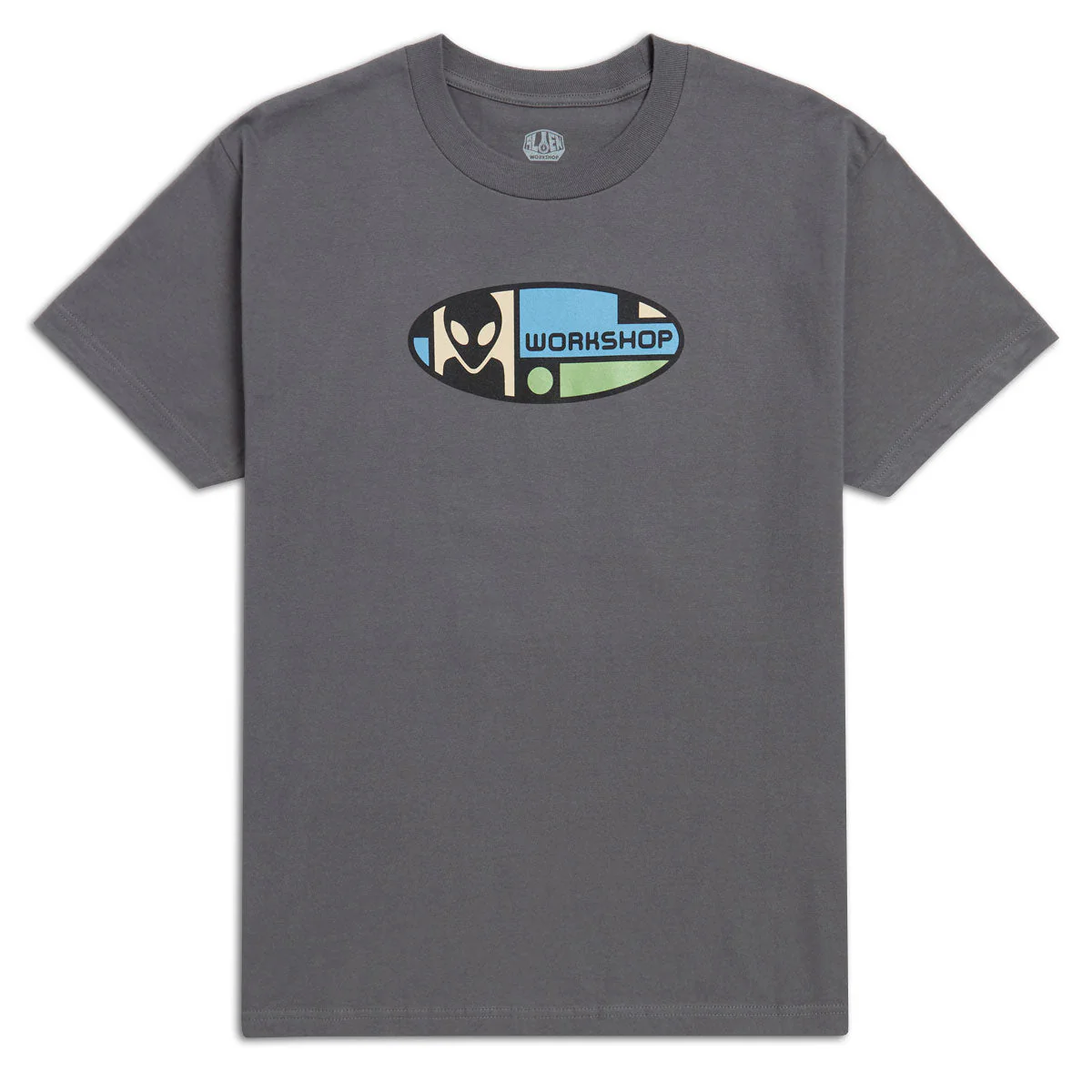 Alien Workshop Alien Oval T-Shirt - Smoke Grey