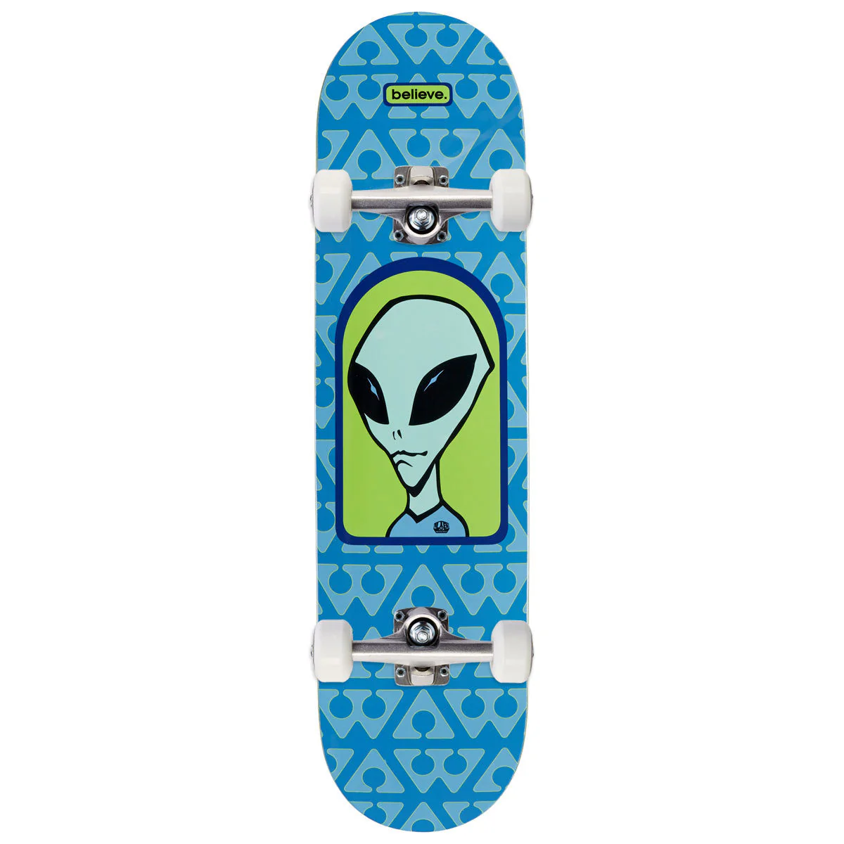 Alien Workshop Believe Pattern Skateboard Complete - Assorted - 8.125"