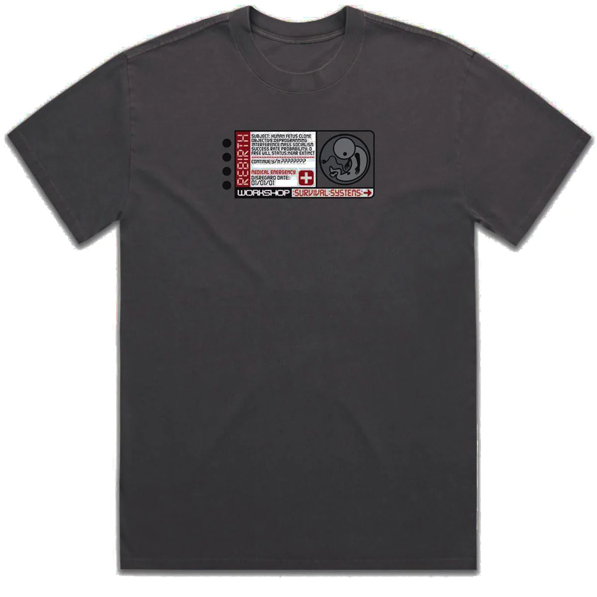 Alien Workshop Clone Classic T-Shirt - Graphite