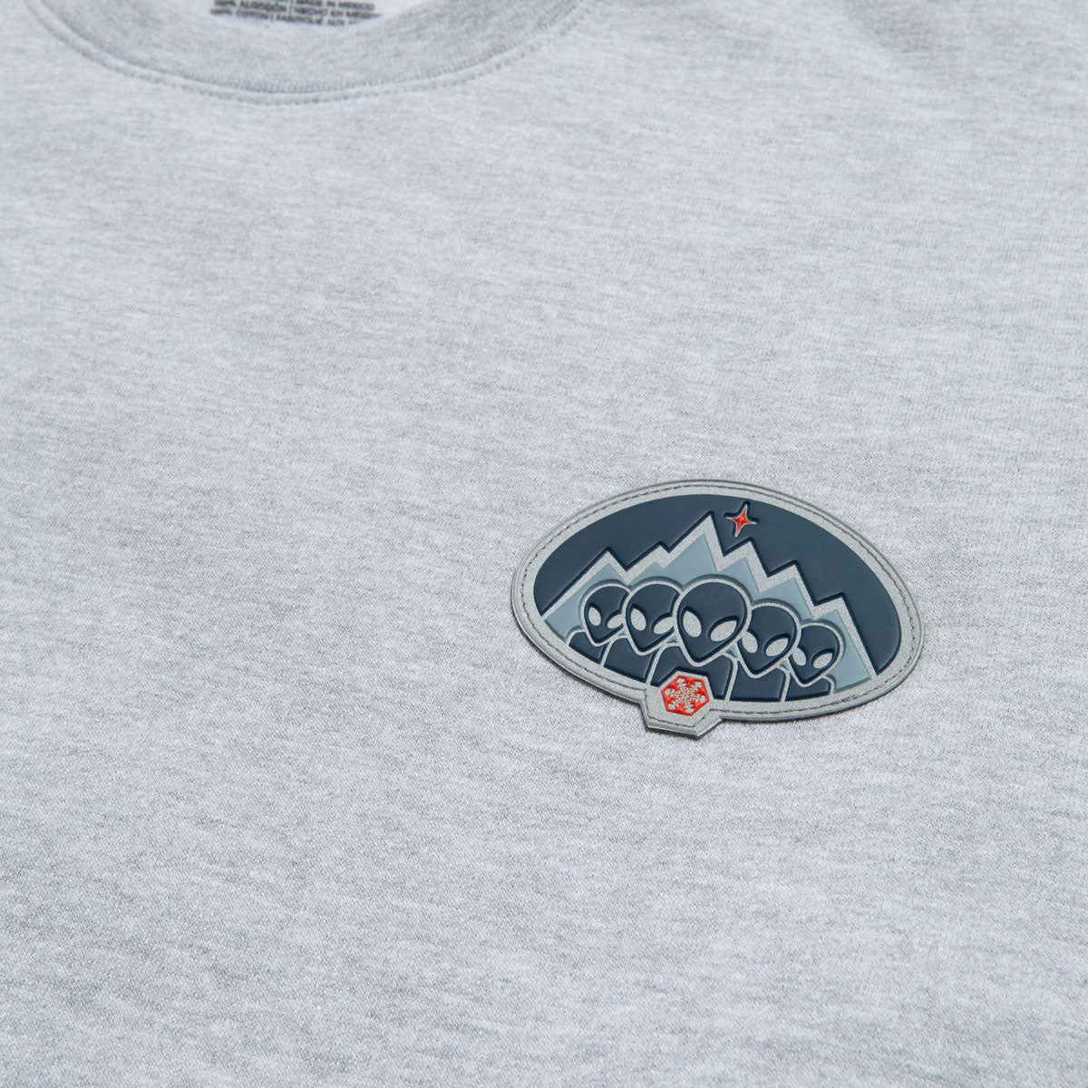Alien Workshop Iceage Crewneck Sweatshirt - Heather Grey - Image 2