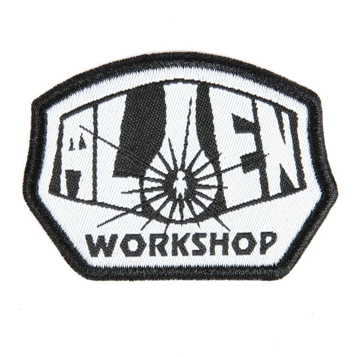 Alien Workshop OG Logo Patch - Black/White