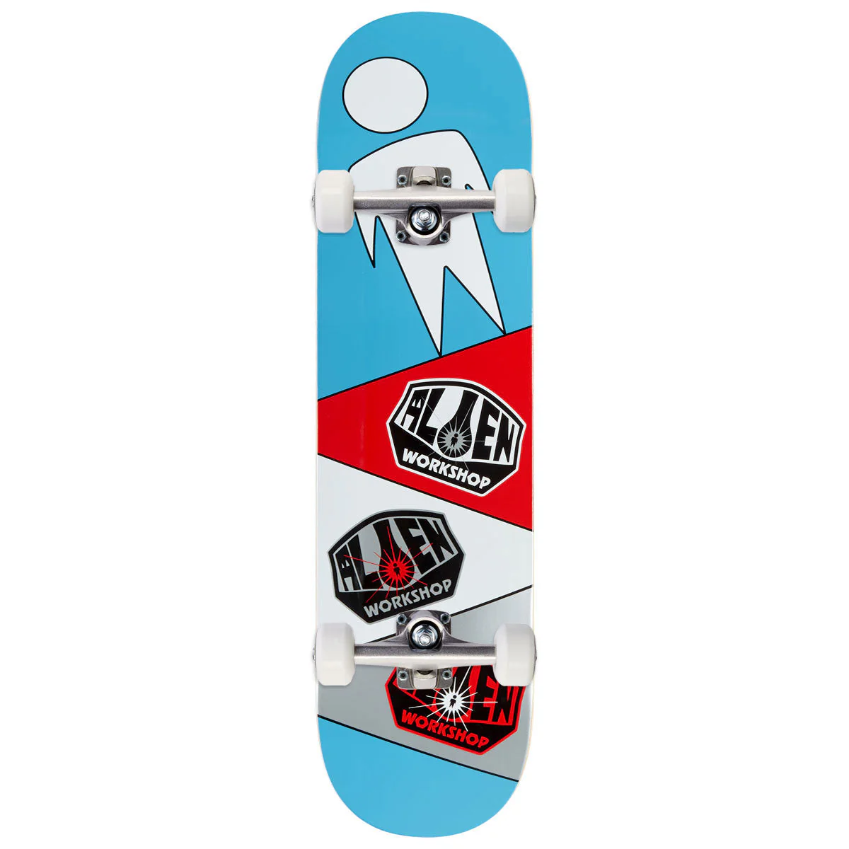 Alien Workshop OG Logo Repeater Skateboard Complete - 8.125"