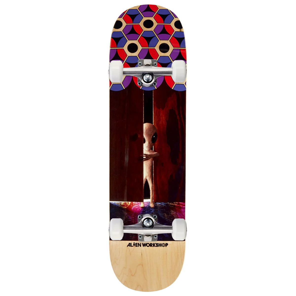 Alien Workshop Visitor Doorway Skateboard Complete - 8.50"