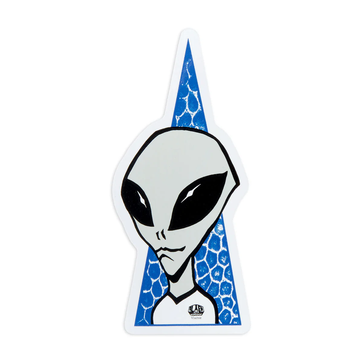 Alien Workshop Visitor Sticker - Blue