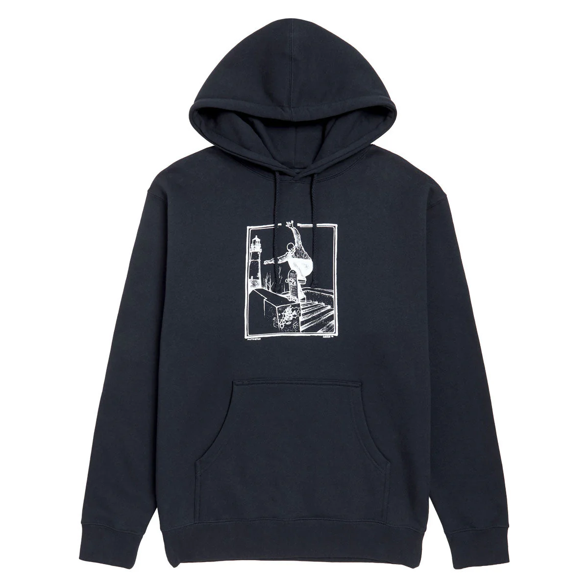 Anti-Hero BA Lance Hoodie - Navy/White
