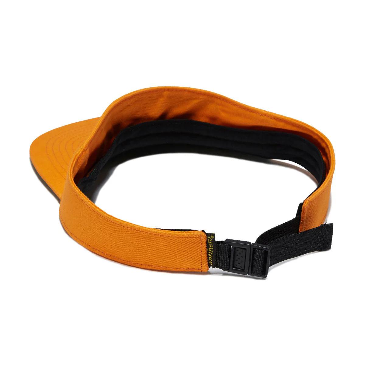 Anti-Hero Basic Eagle Visor Strapback Hat - Orange/Black - Image 2