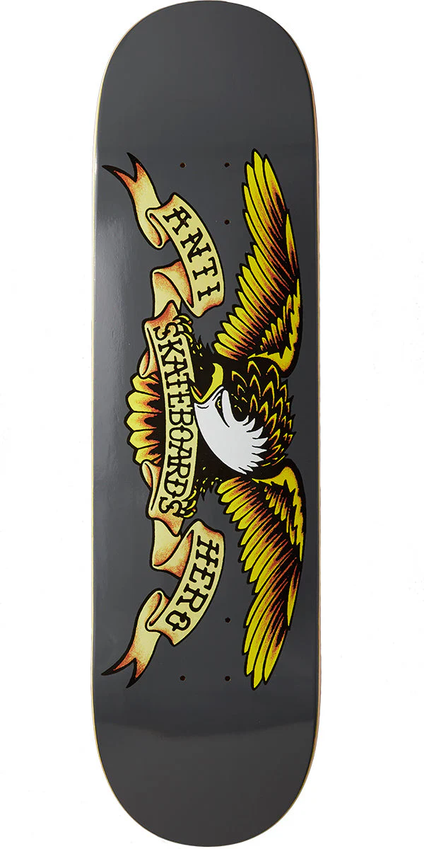 Anti-Hero Classic Eagle Skateboard Deck - Grey - 8.25"