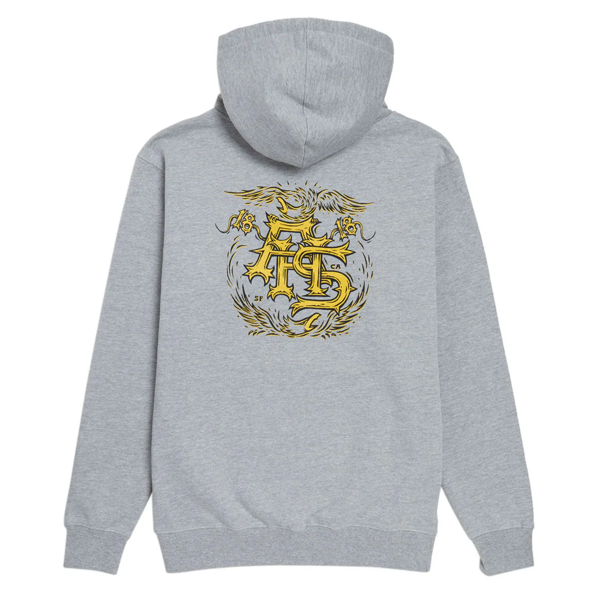 Anti-Hero Customs Hoodie - Heather Grey