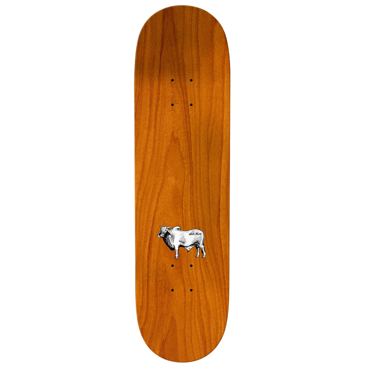 Anti-Hero Daan Dutch Belted Skateboard Deck - Yellow - 8.28" - Image 2