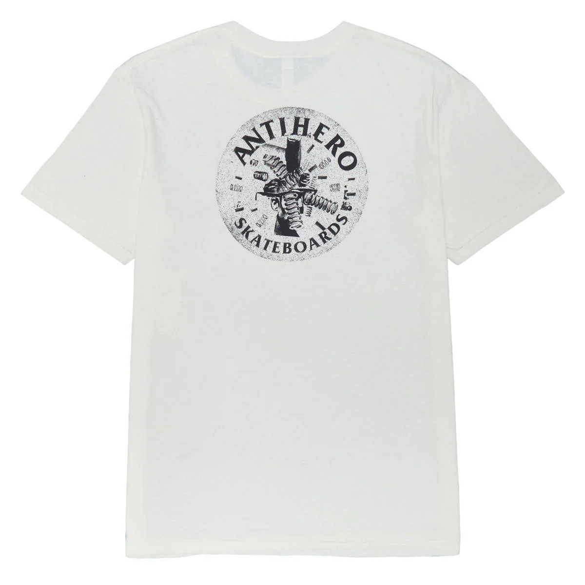 Anti-Hero Engineering T-Shirt - Heather Cream/Black