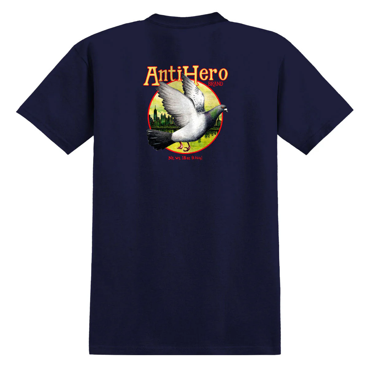 Anti-Hero Homers T-Shirt - Navy