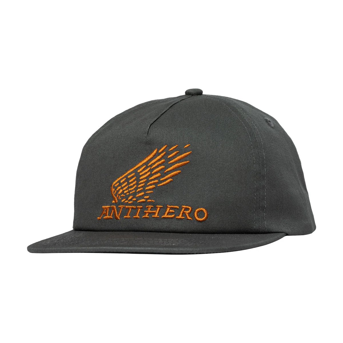 Anti-Hero Motorized Hat - Charcoal/Orange