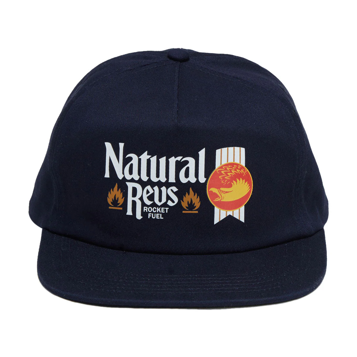 Anti-Hero Natural Revs Snapback Hat - Navy - Image 2