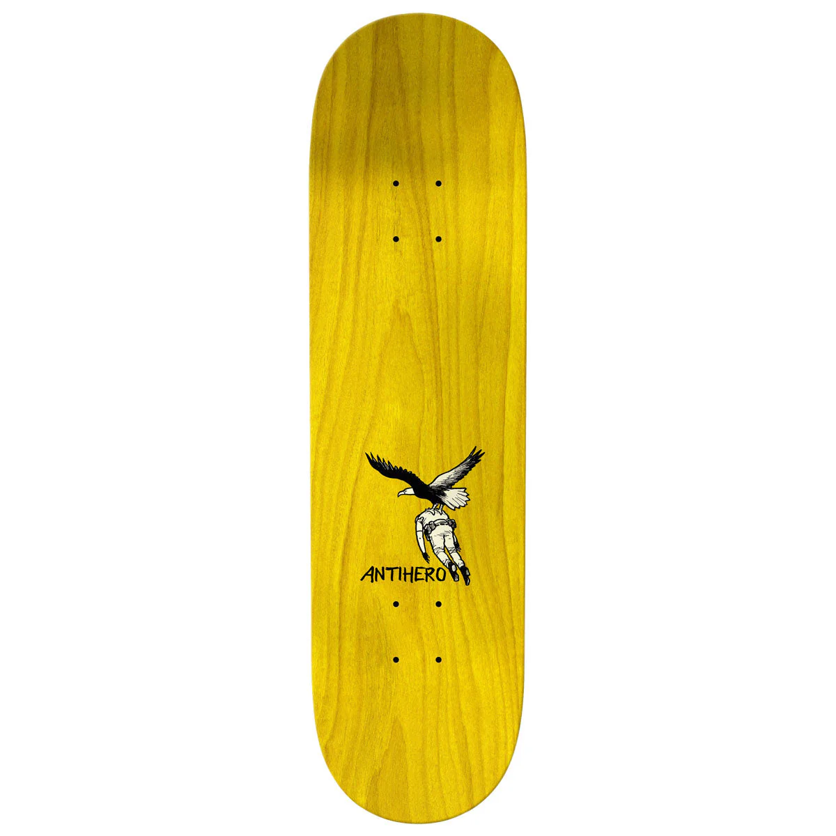 Anti-Hero Pfanner Liberdad Skateboard Deck - Yellow - 8.25" - Image 2