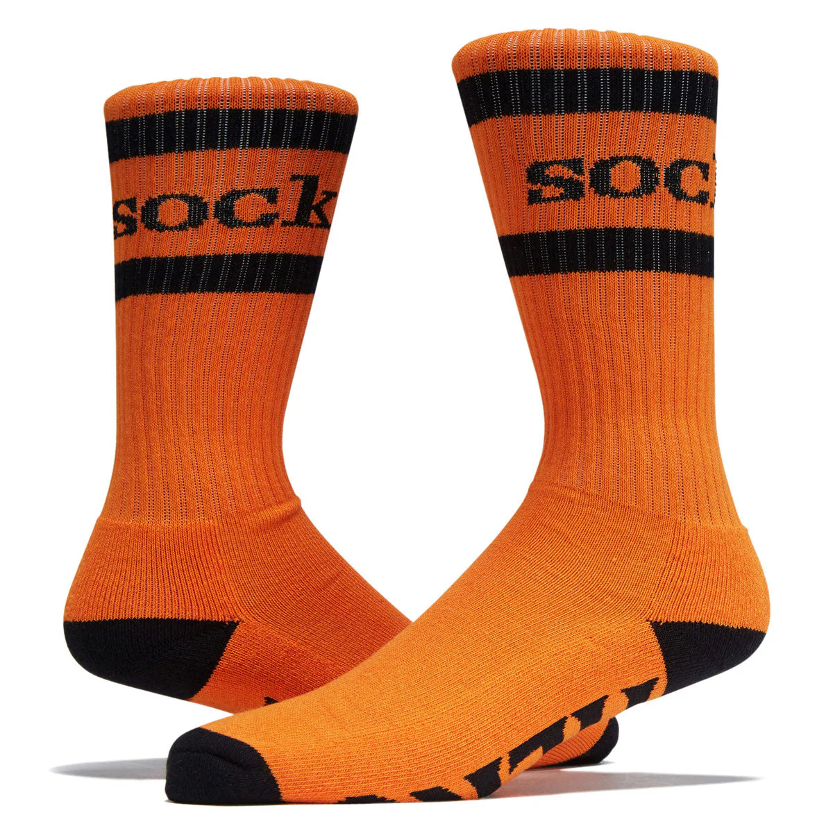Anti-Hero Socks - Orange/Black - Image 2