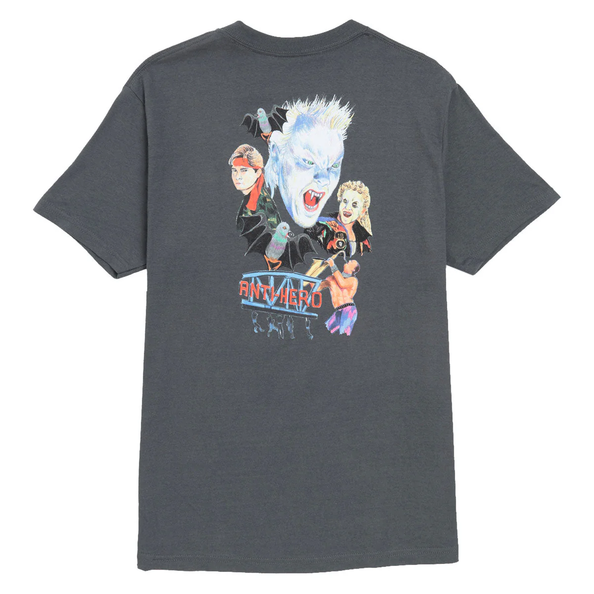 Anti-Hero Still Believe T-Shirt - Charcoal