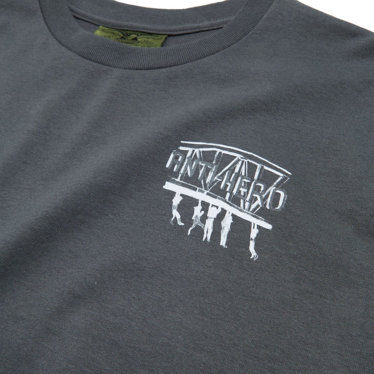 Anti-Hero Still Believe T-Shirt - Charcoal - Image 3