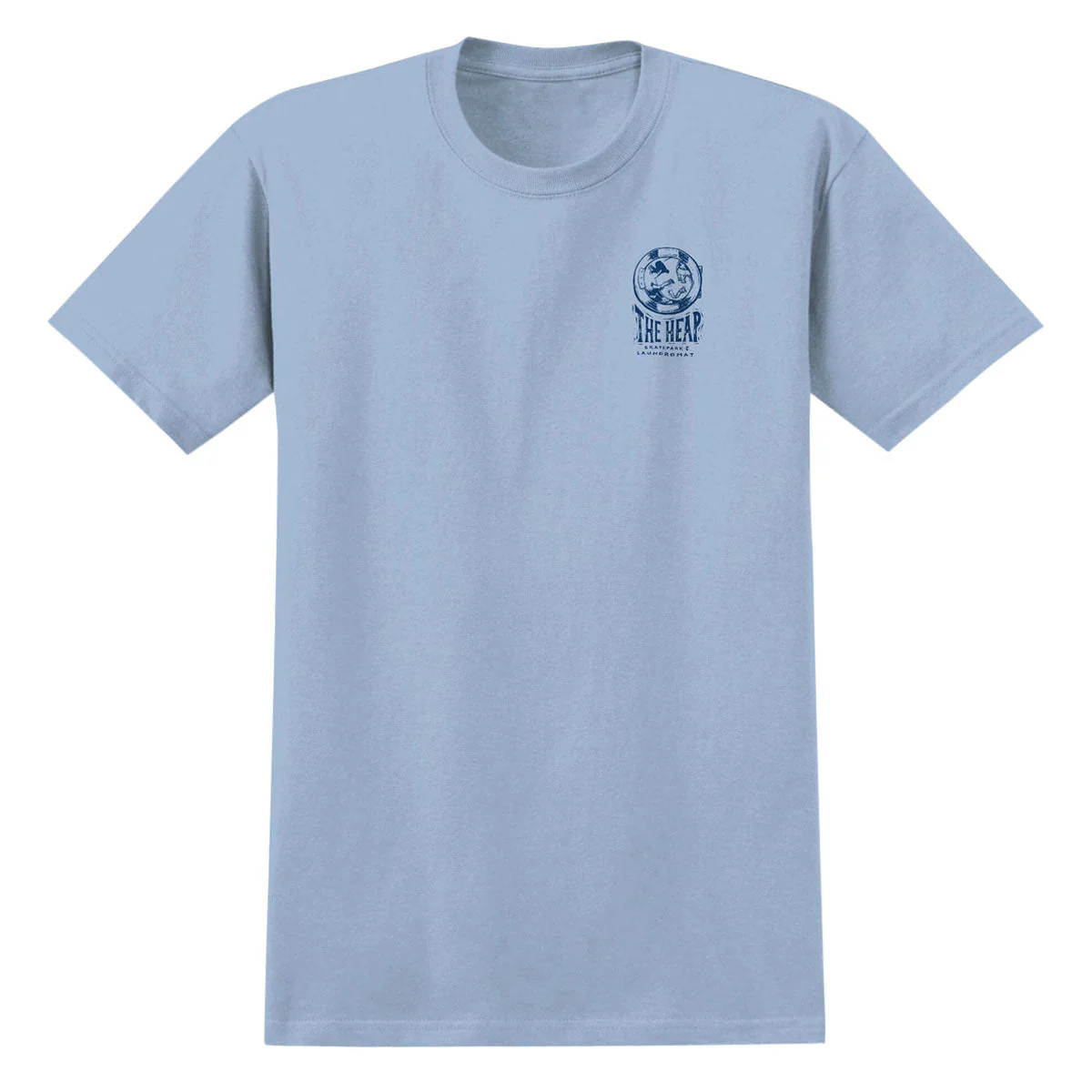 Anti-Hero The Heap T-Shirt - Powder Blue/Dark Blue - Image 2