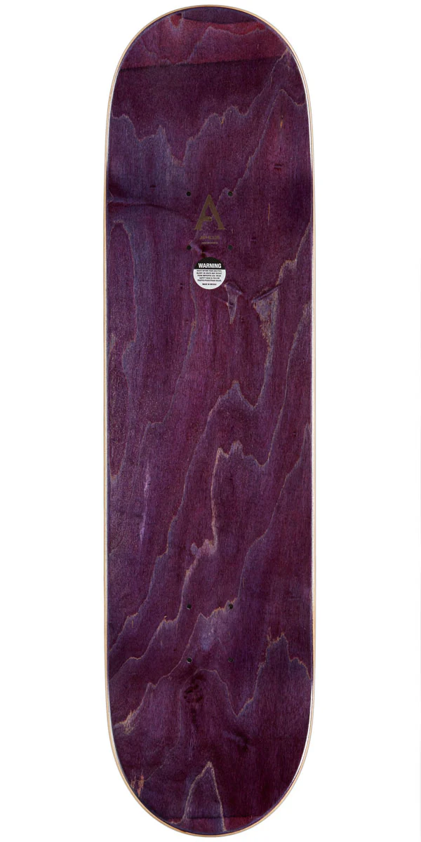 April Chrome Rose Skateboard Deck - Black - 8.125" - Image 2