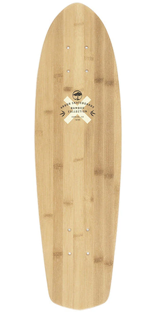 Arbor Bamboo Pocket Rocket 27" Longboard Cruiser Deck - Image 2