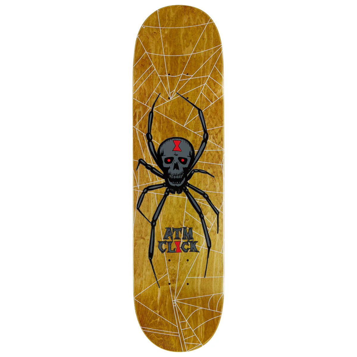ATM Spider Skateboard Deck - 8.25"