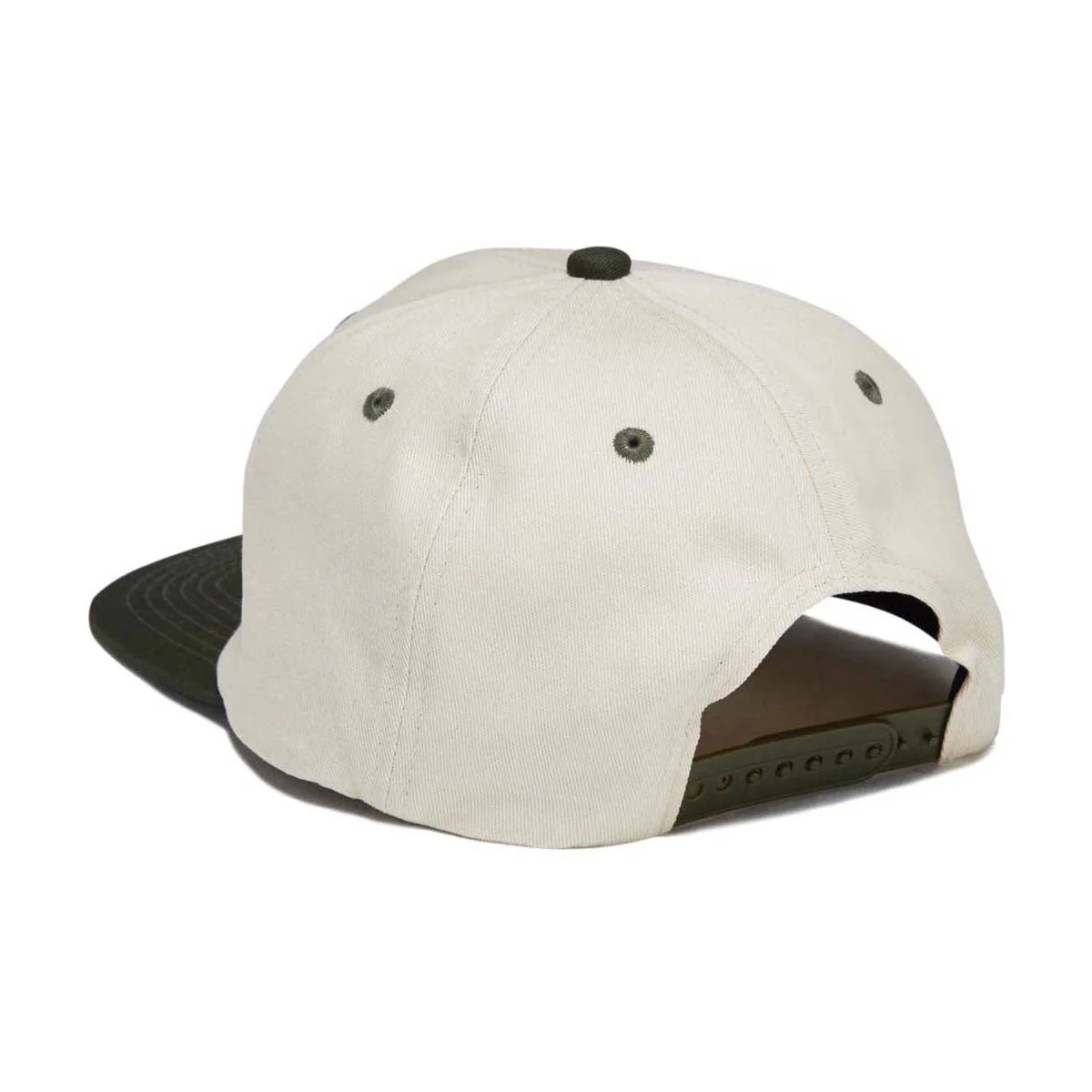 Autumn Twill 6 Panel Snapback Hat - Natural - Image 2
