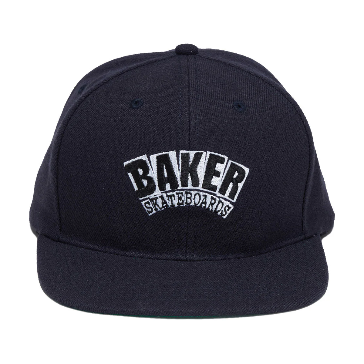 Baker Arch Logo Snapback Hat - Navy - Image 2