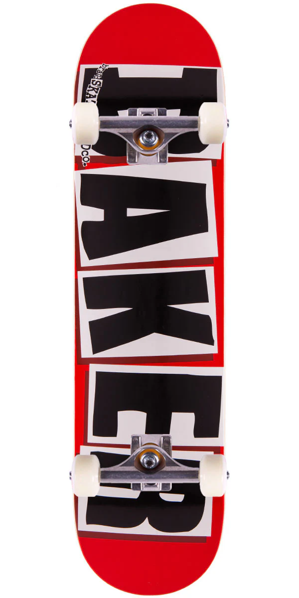 Baker Brand Logo Skateboard Complete - Black - 8.38"