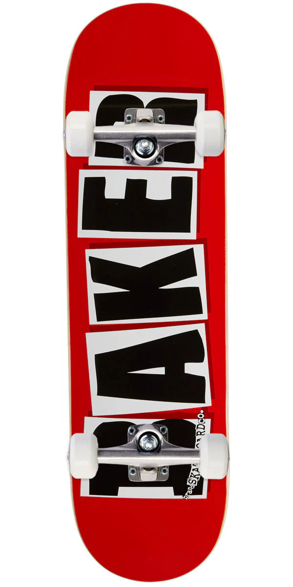 Baker Brand Logo Skateboard Complete - Black - 8.75"