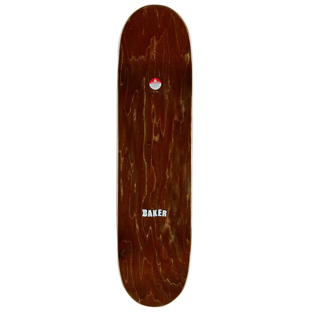 Baker Brand Logo Skateboard Deck - Black/White - 8.125" - Image 2