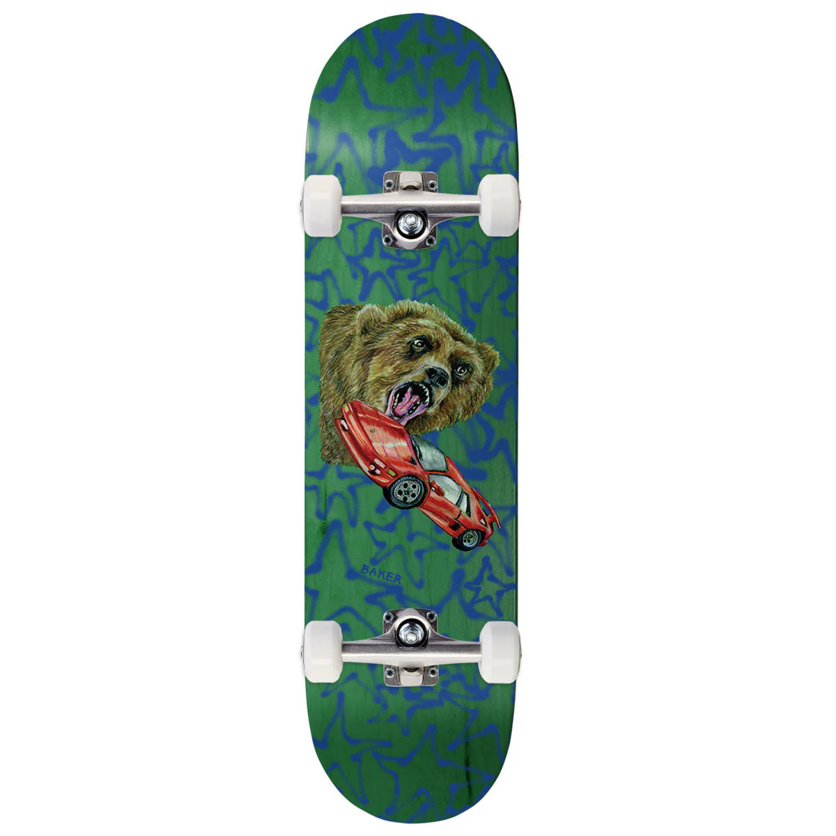 Baker Jacopo Carozzi Rocket Science Skateboard Complete - 8.38"