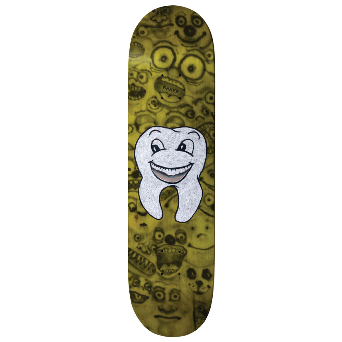 Baker Justin Figgy Figueroa Rocket Science Skateboard Deck - 8.25"