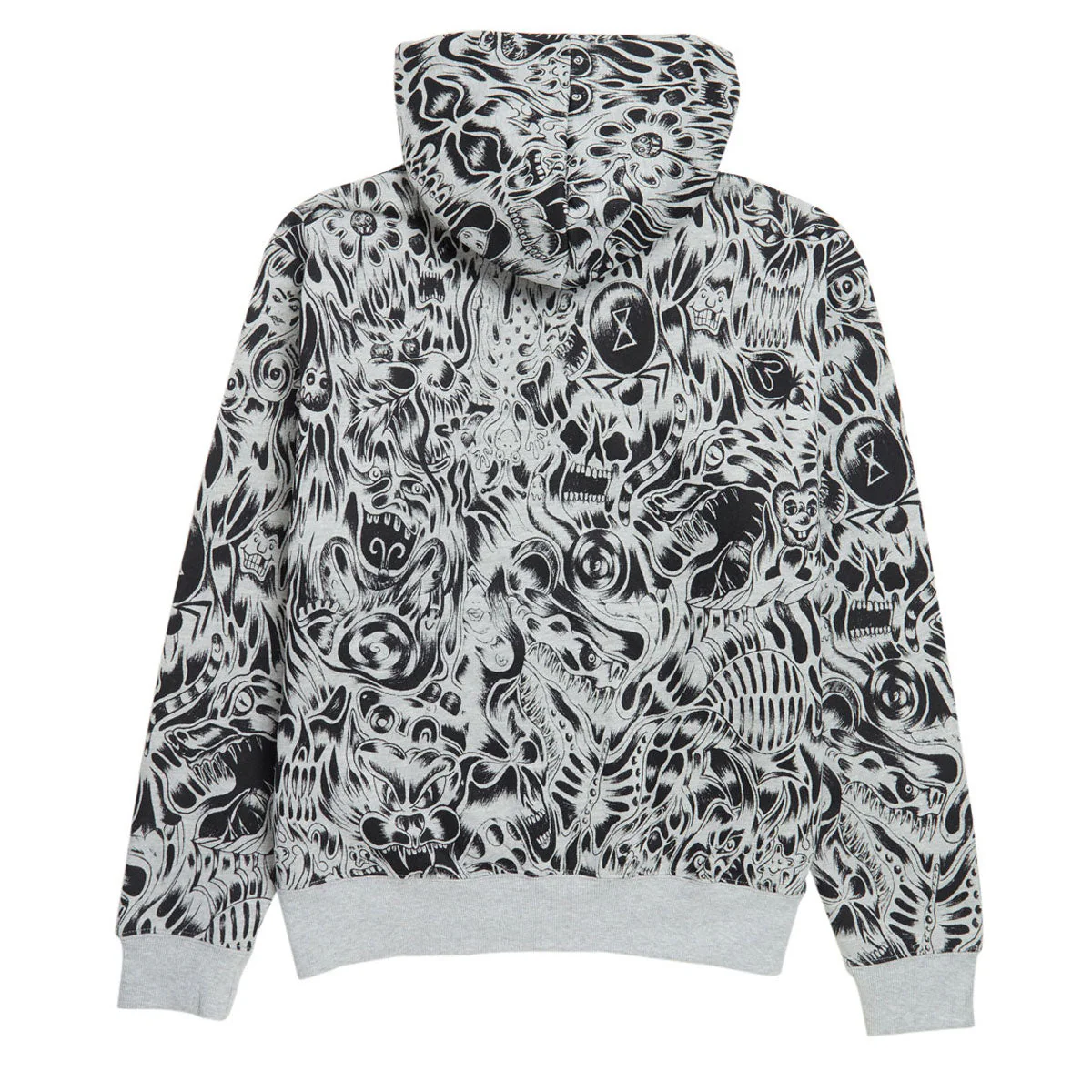 Baker Nightmare Hoodie - Heather Gray - Image 2