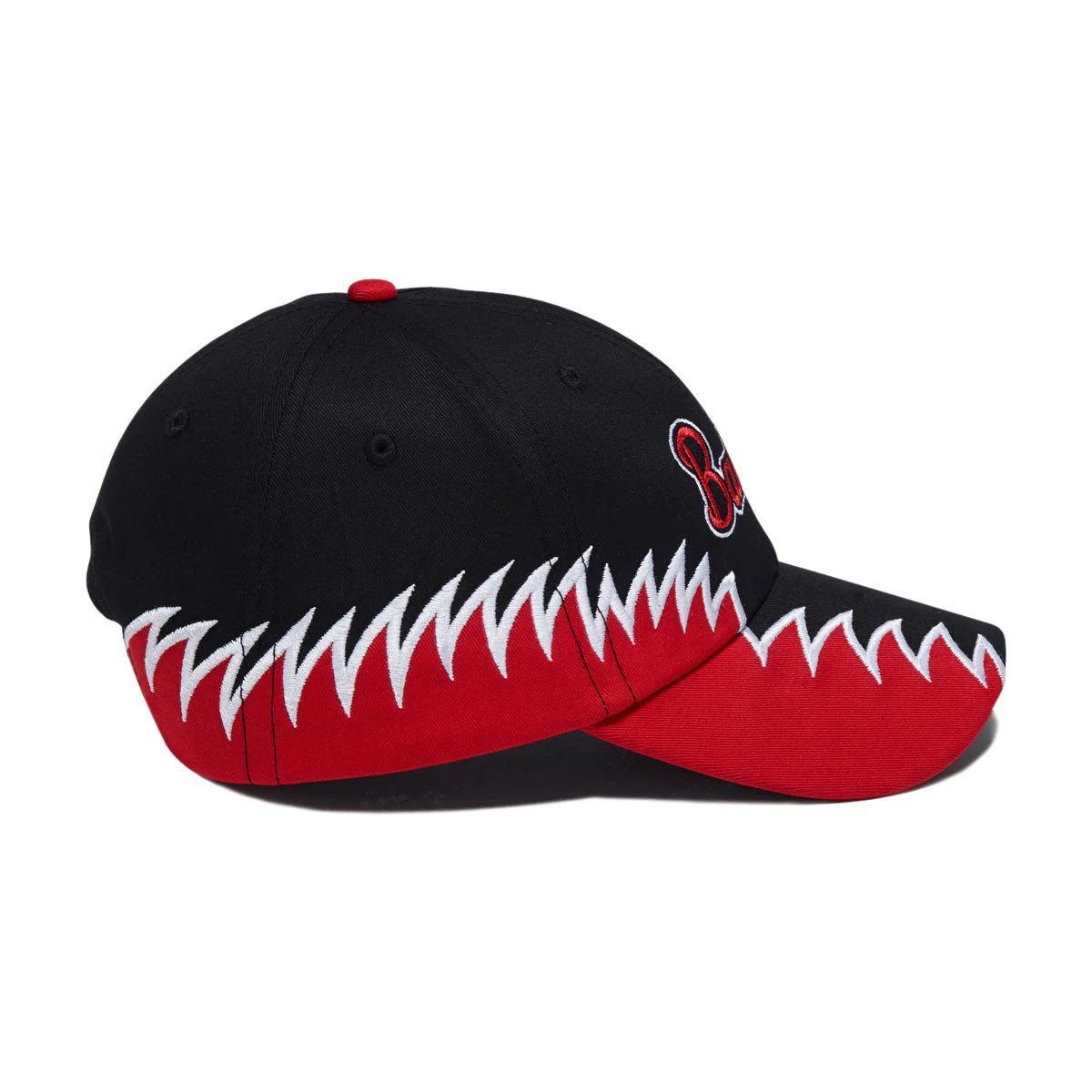 Baker Snap On Snapback Hat - Black/Red - Image 3
