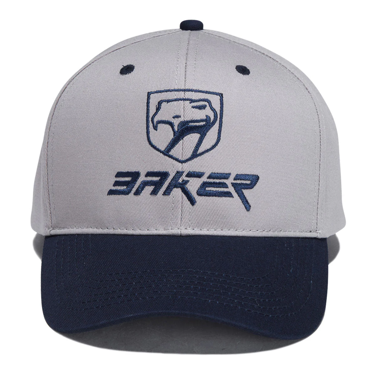 Baker Viper Snapback Hat - Grey - Image 2