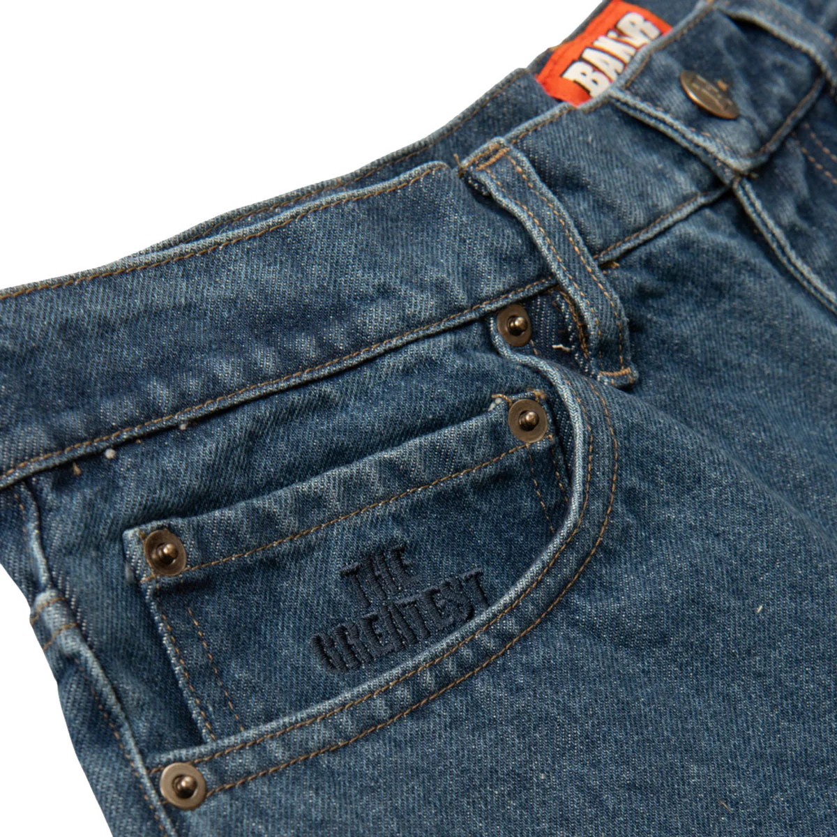 Baker Warner Denim Shorts - Blue - Image 3