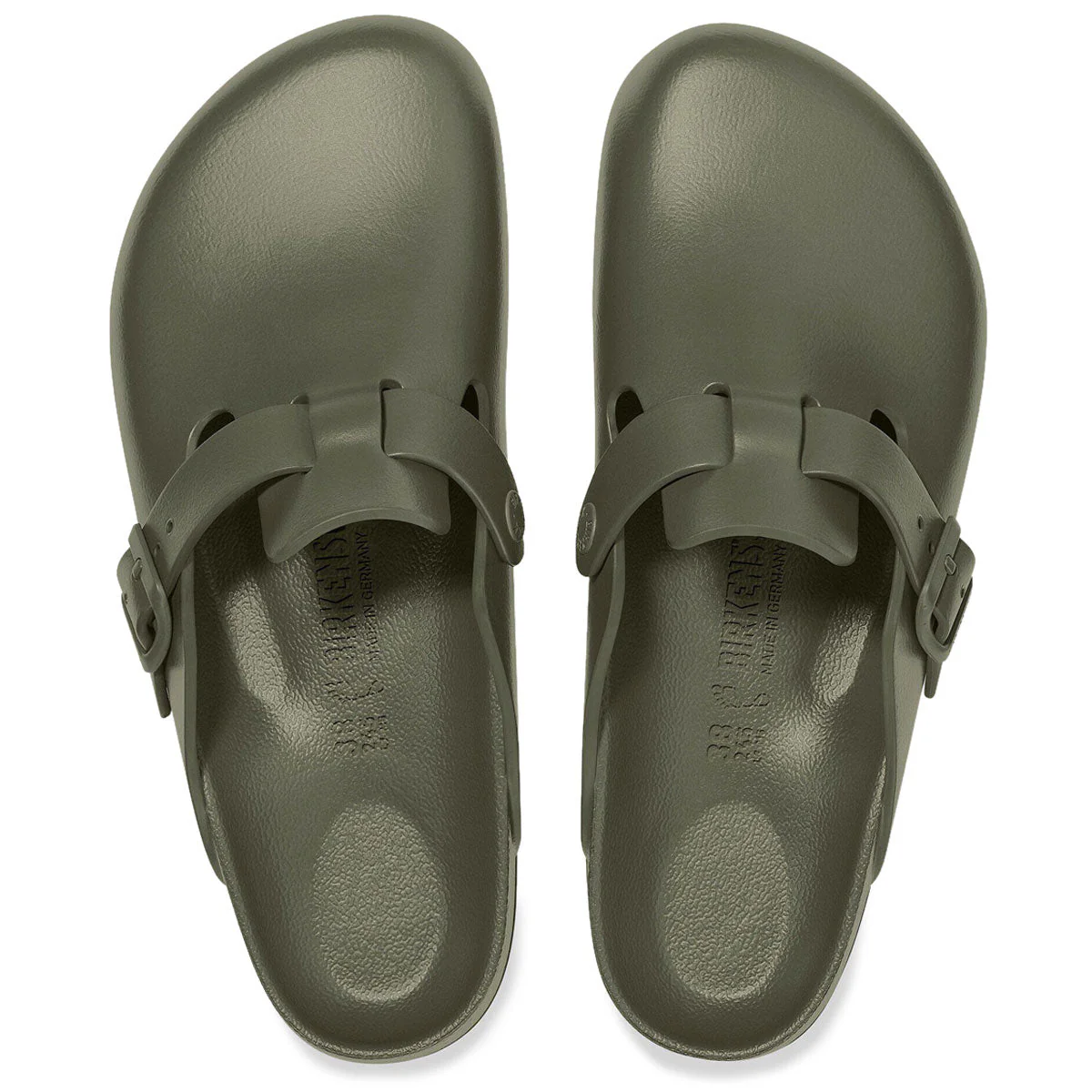 Birkenstock Boston EVA Sandals - Khaki - Image 3