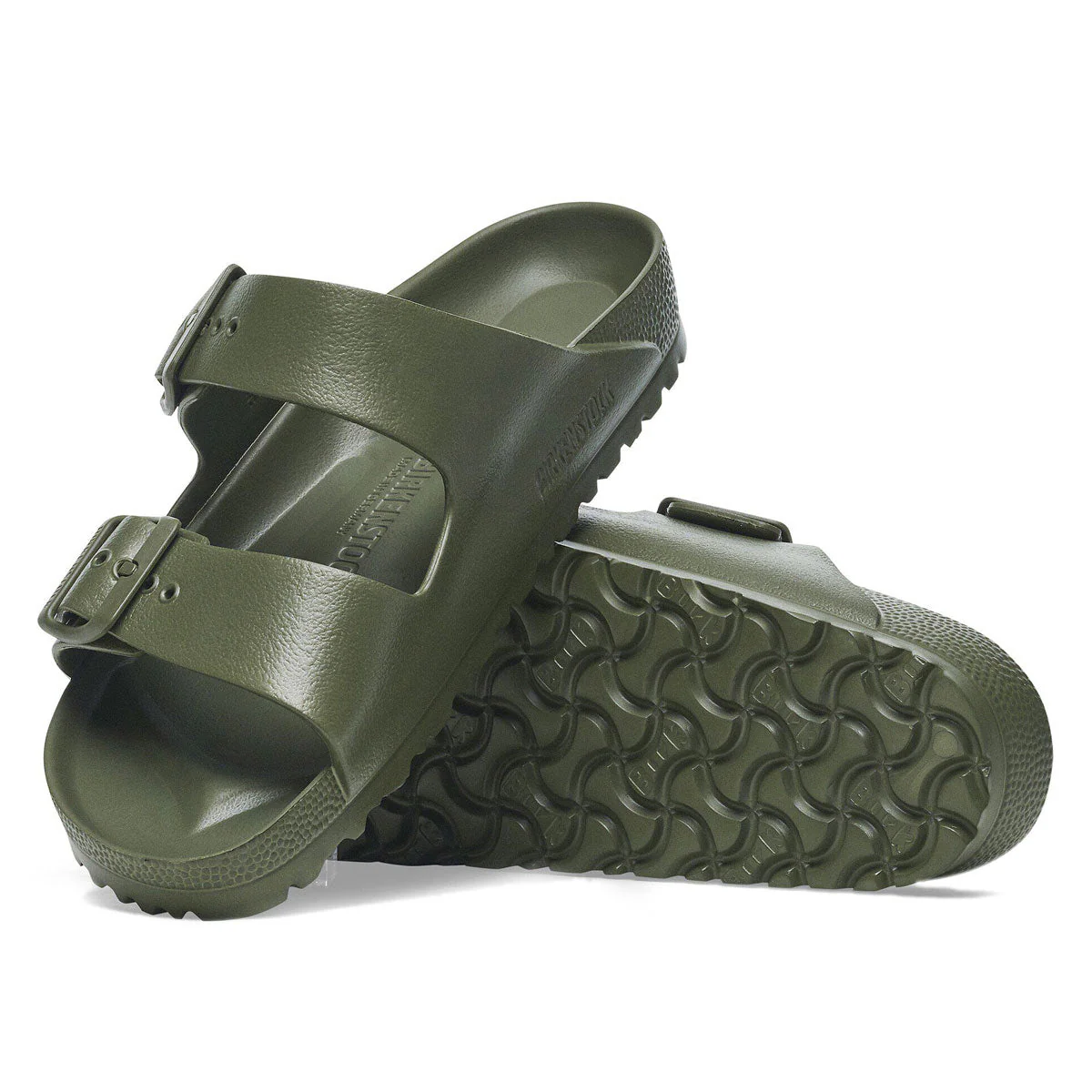 Birkenstock Womens Arizona EVA Sandals - Khaki - Image 4