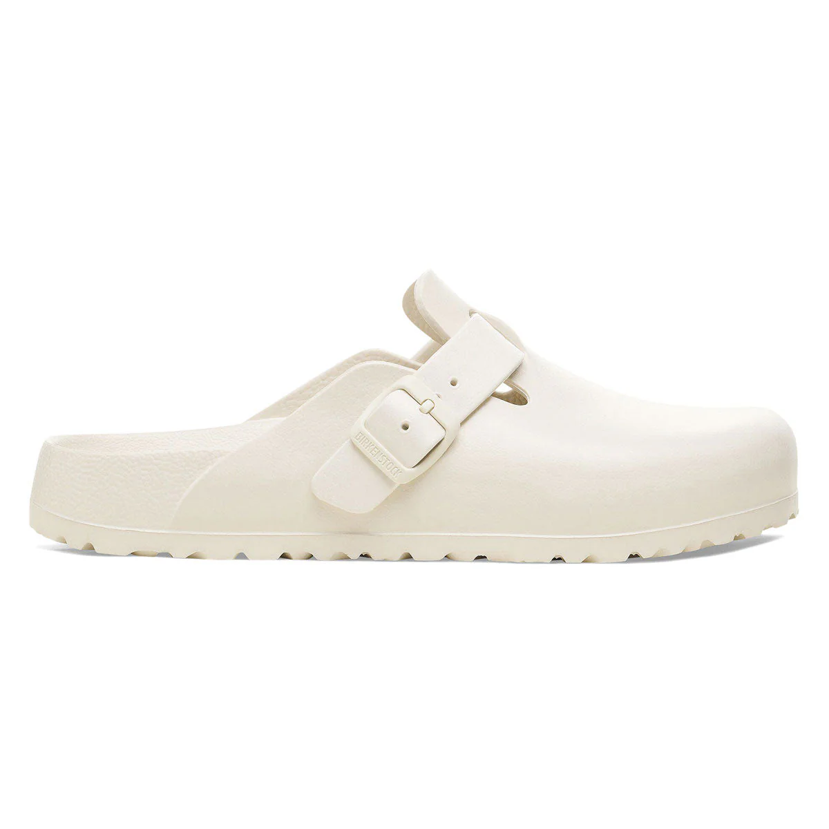 Birkenstock Womens Boston EVA Sandals - Eggshell