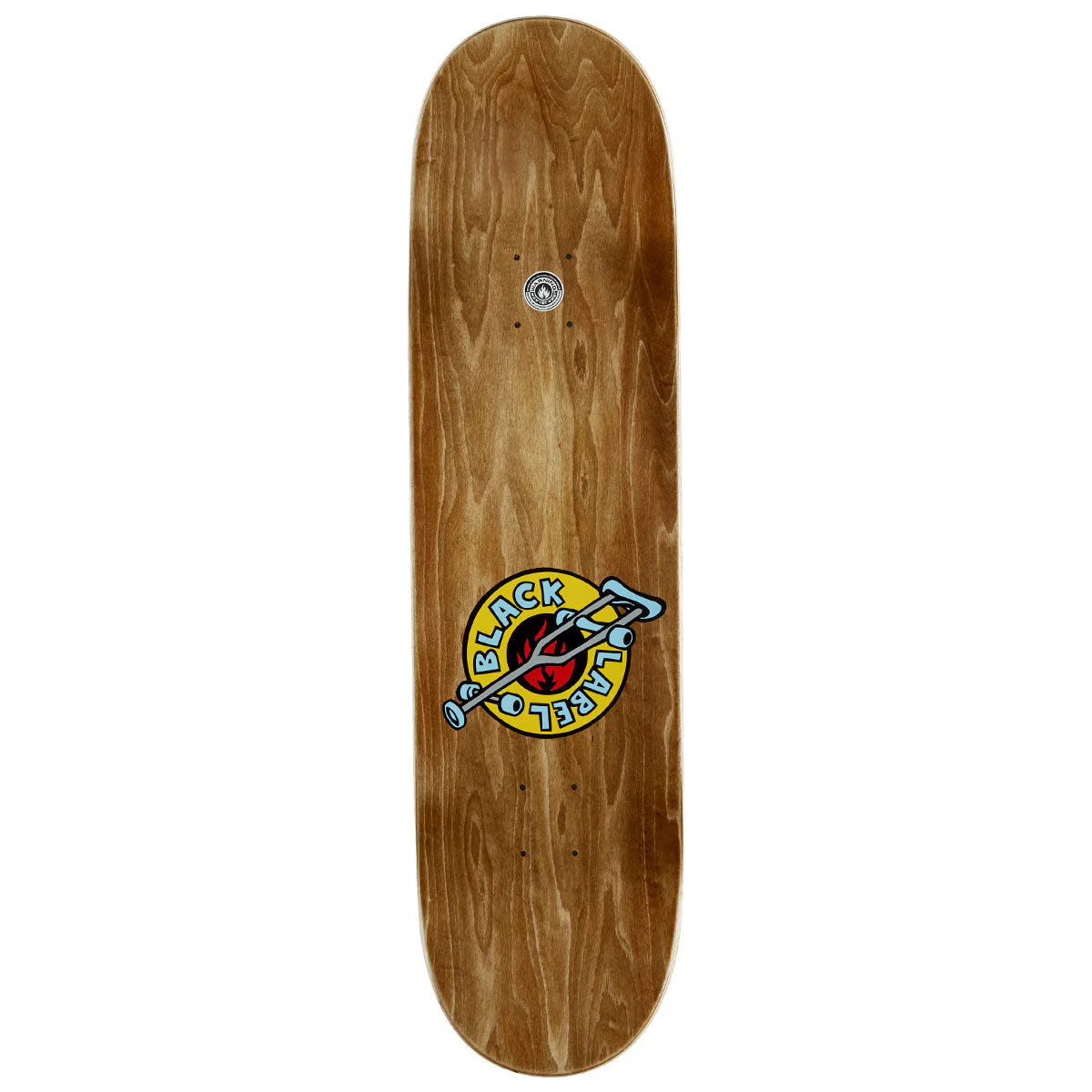 Black Label Crutch Skateboard Complete - 8.50" - Image 2